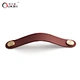 Leather Brass Furniture Handle